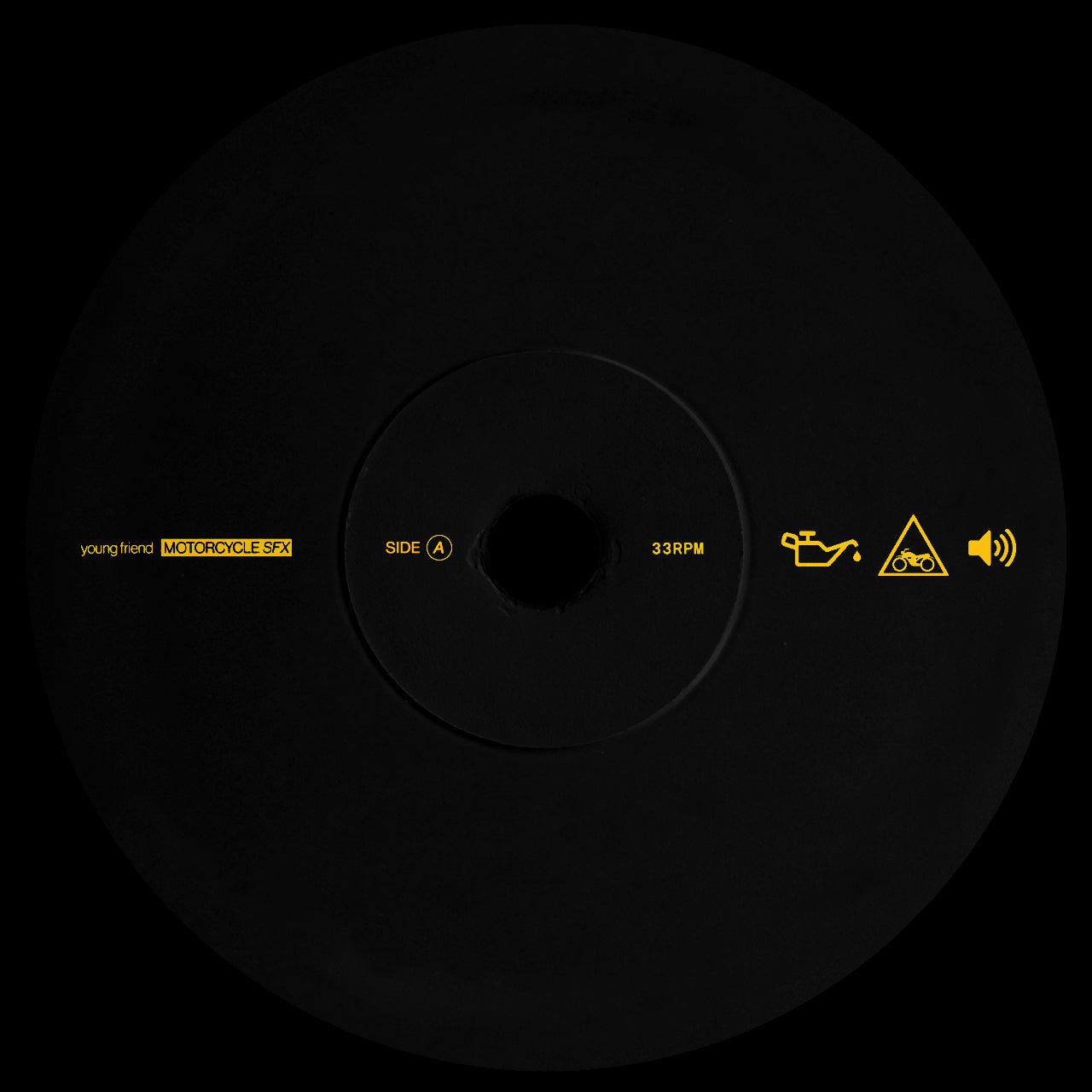 motorcycle sound effects vinyl (Pre-order)